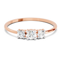 Sparkles 0.25 Ct Solitaire Diamond Engagement Ring in 14K Gold