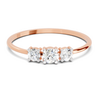 Sparkles 0.25 Ct Solitaire Diamond Engagement Ring in 14K Gold