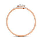 Sparkles 0.25 Ct Blossom Diamond Engagement Ring in 14K Gold