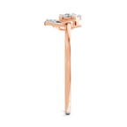 Sparkles 0.25 Ct Blossom Diamond Engagement Ring in 14K Gold