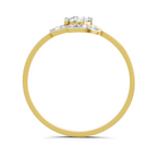 Sparkles 0.25 Ct Blossom Diamond Engagement Ring in 14K Gold