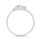 0.29 Carat Cluster Diamond Engagement Ring