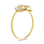 0.29 Carat Cluster Diamond Engagement Ring