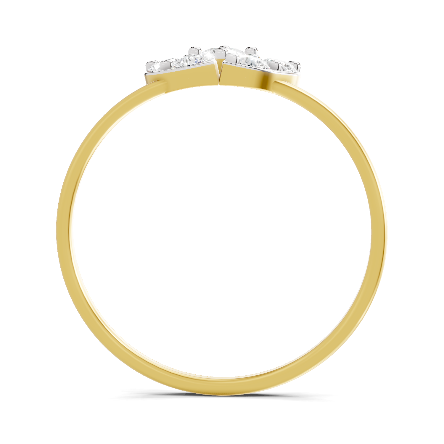 0.25 Carat Floral Grace Diamond Engagement Ring