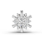 0.03 Carat Hanita Shine Diamond Nose Pin 14K - White Gold
