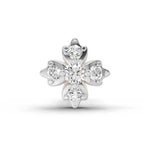 0.03 Carat Floral Diamond Nose Pin 14K - Rose Gold