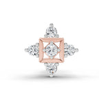 0.02 Carat The Kata Diamond Nose Pin 14K - Rose Gold