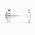0.03 Carat Garcia Diamond Nose Pin 14K - White Gold