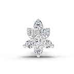 0.03 Carat Garcia Diamond Nose Pin 14K