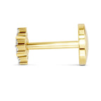 0.03 Carat Celestial Diamond Nose Pin 14K Screw