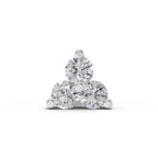 0.03 Ct Triangle Stud Nose Pin 14K - Rose Gold