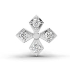 0.04 Carat aukera Celeste Bloom Diamond Nose Pin 14K
