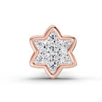 0.04 Carat Star Diamond Nose Pin 14K - Rose Gold