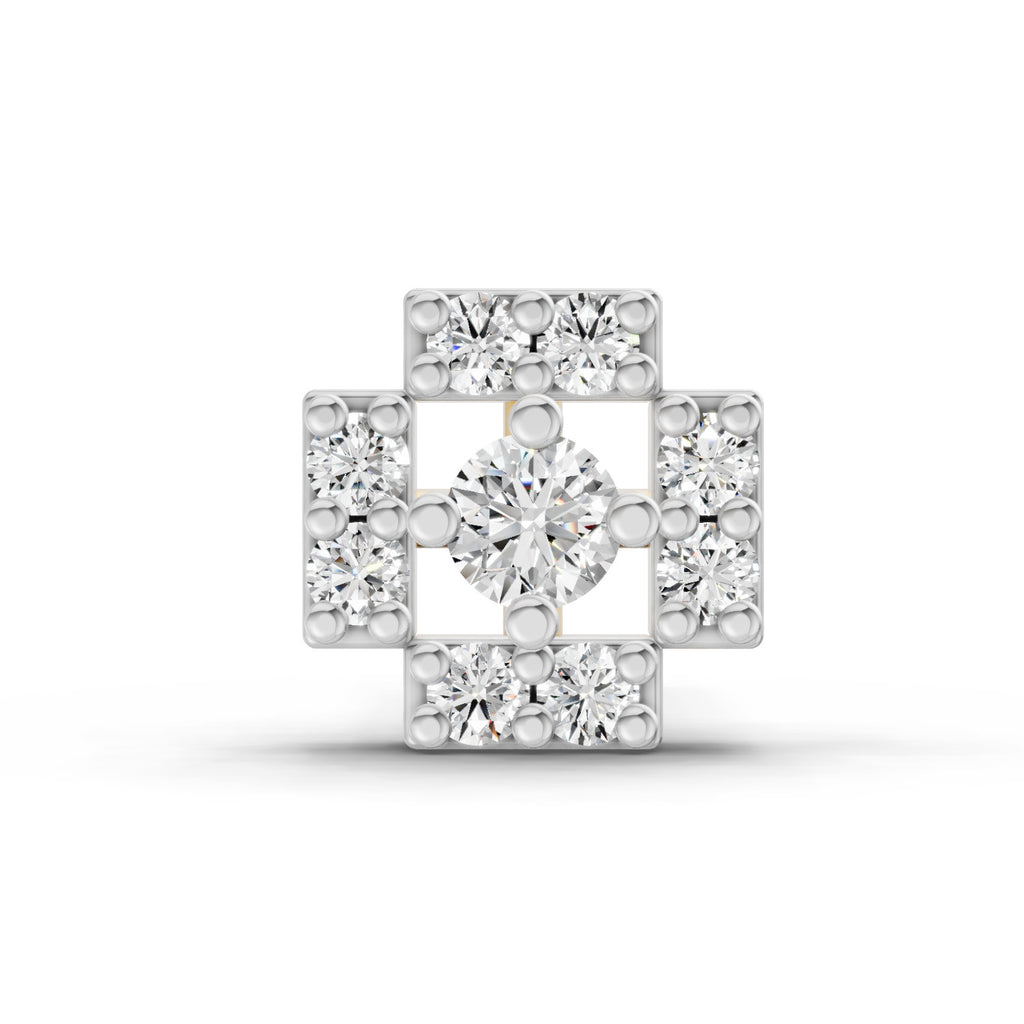 0.04 Carat Diamond Nose Pin 14K - Rose Gold