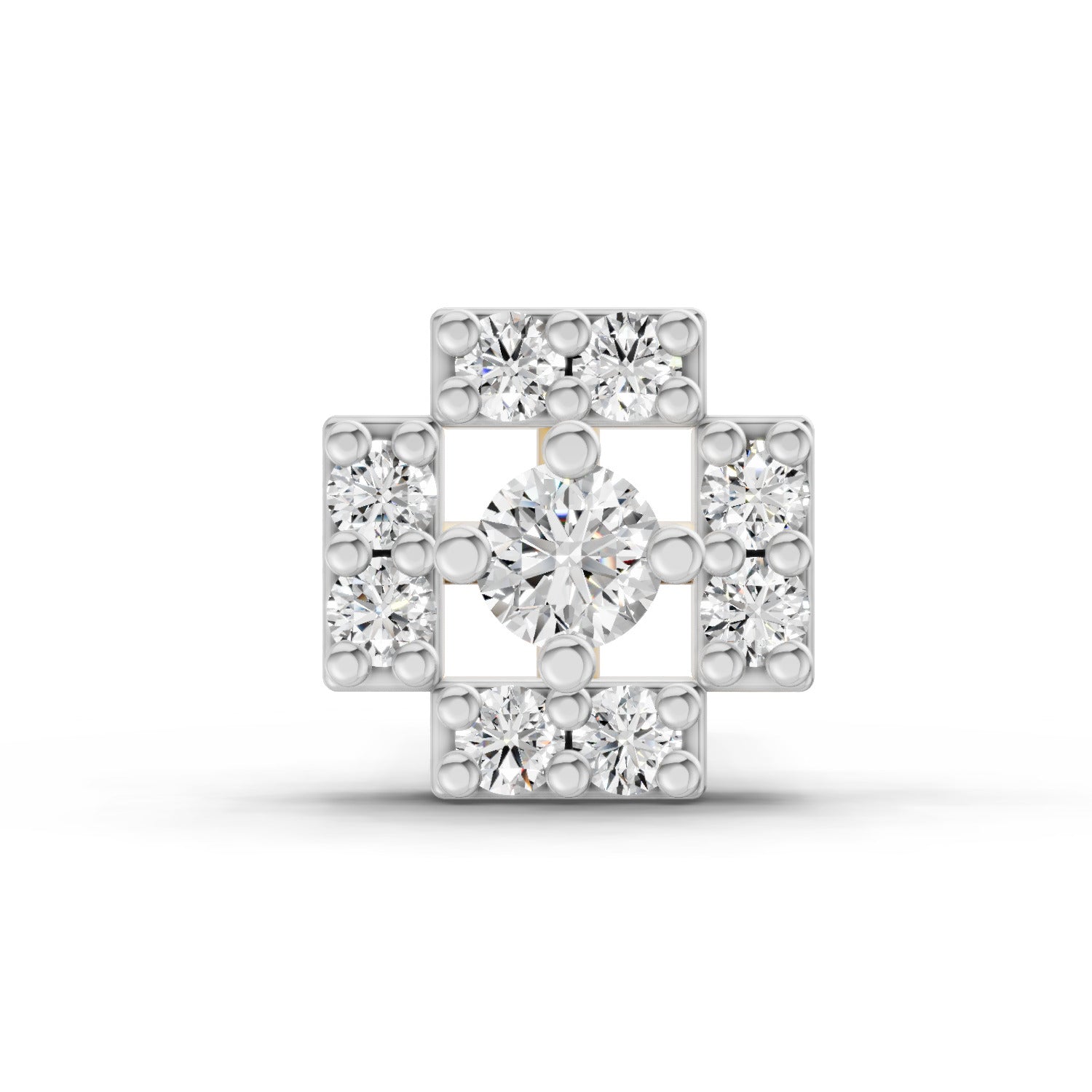 0.04 Carat Diamond Nose Pin 14K - Rose Gold