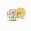 0.04 Carat Diamond Nose Pin 14K