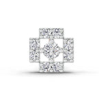 0.04 Carat Diamond Nose Pin 14K