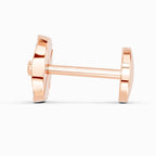 0.01 Carat Shine Eternal Radiant Hexa-Bloom Diamond Nose Pin 14K - Rose Gold