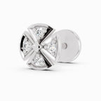0.01 Carat Diamond Nose Pin 14K - White Gold