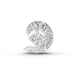0.03 Carat Cluster Diamond Nose Pin 14K - Rose Gold