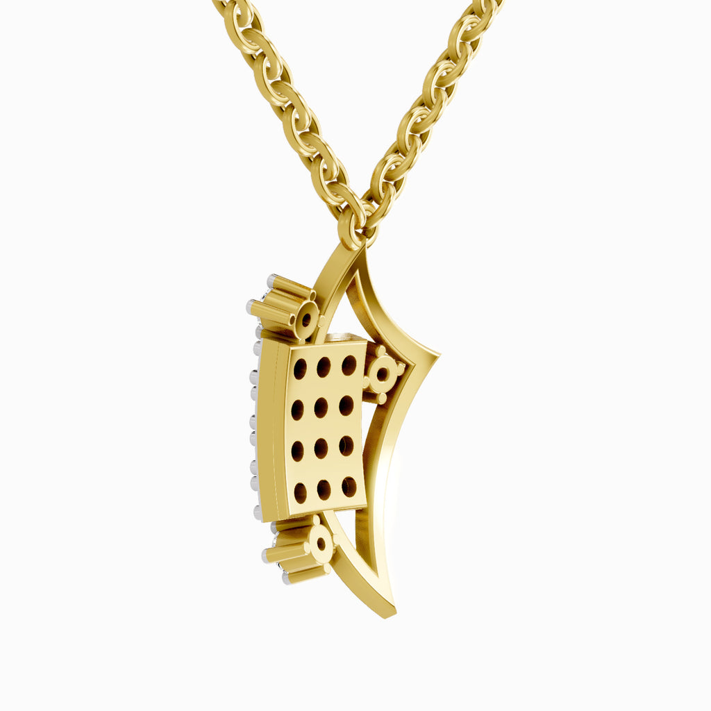 0.25 Carat Round Glow Pendant 14K Gold