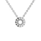 Iconic Round Diamond Necklace