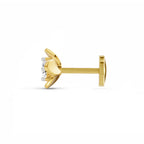 0.13 Ct Solitaire Nosepin 14Kt - Rose Gold