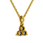 3 Stone 0.8 Ct 14Kt - Rose Gold