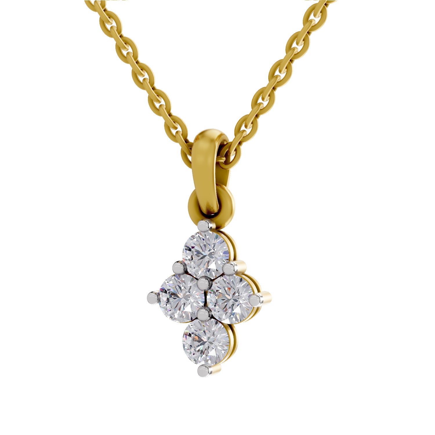Floral 0.98 Ct 14Kt - Rose Gold