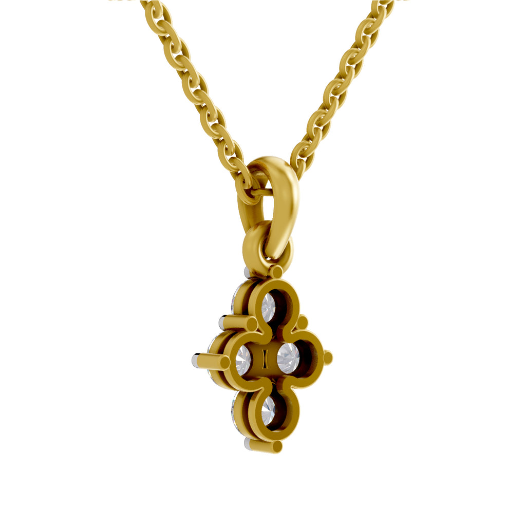 Floral 0.98 Ct 14Kt - Rose Gold