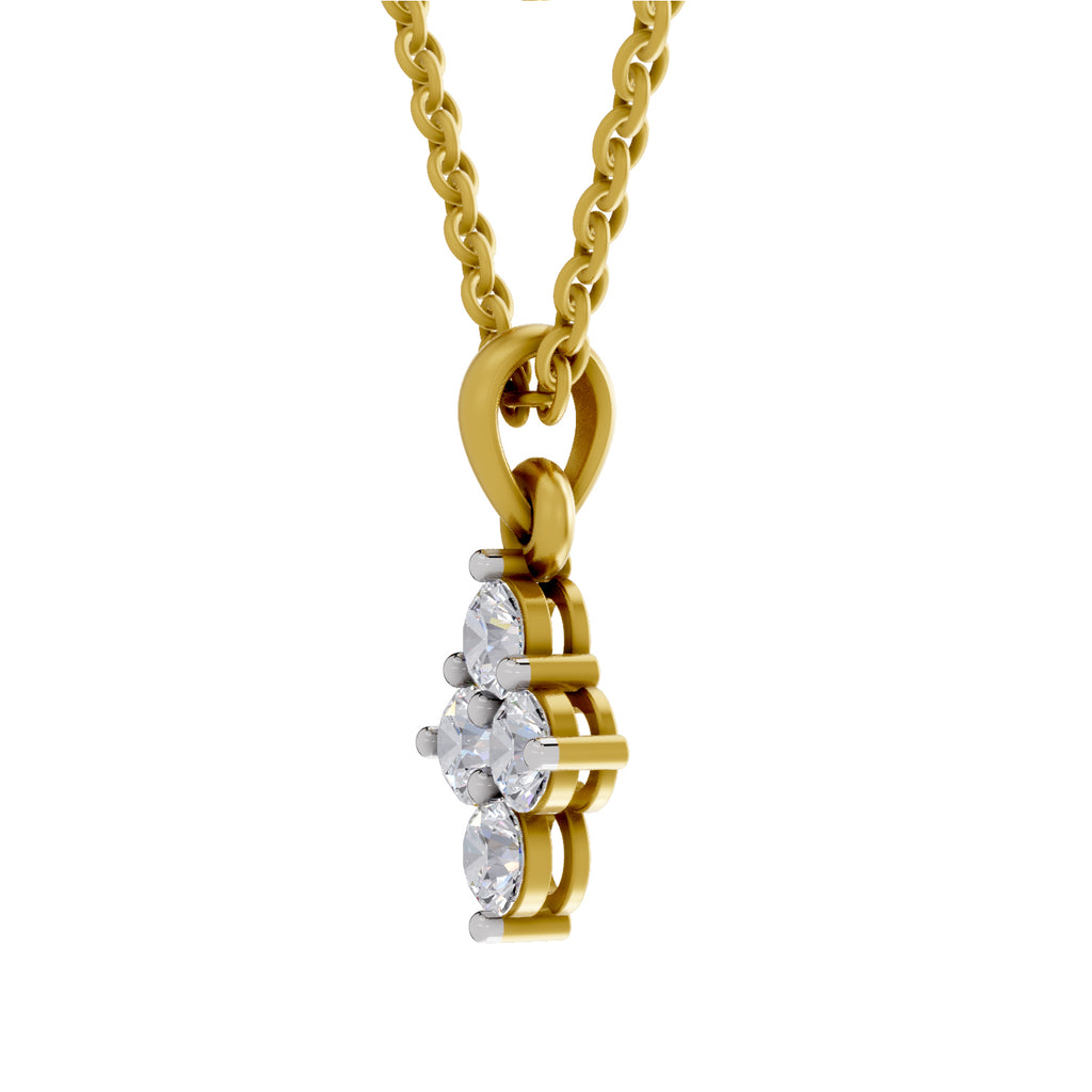 Floral 0.98 Ct 14Kt - Rose Gold