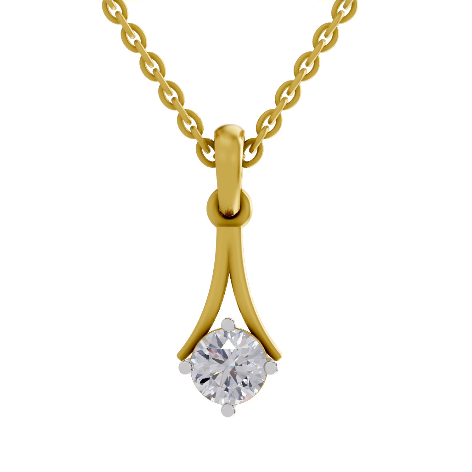Solitaire 0.75 Ct 14Kt - Rose Gold