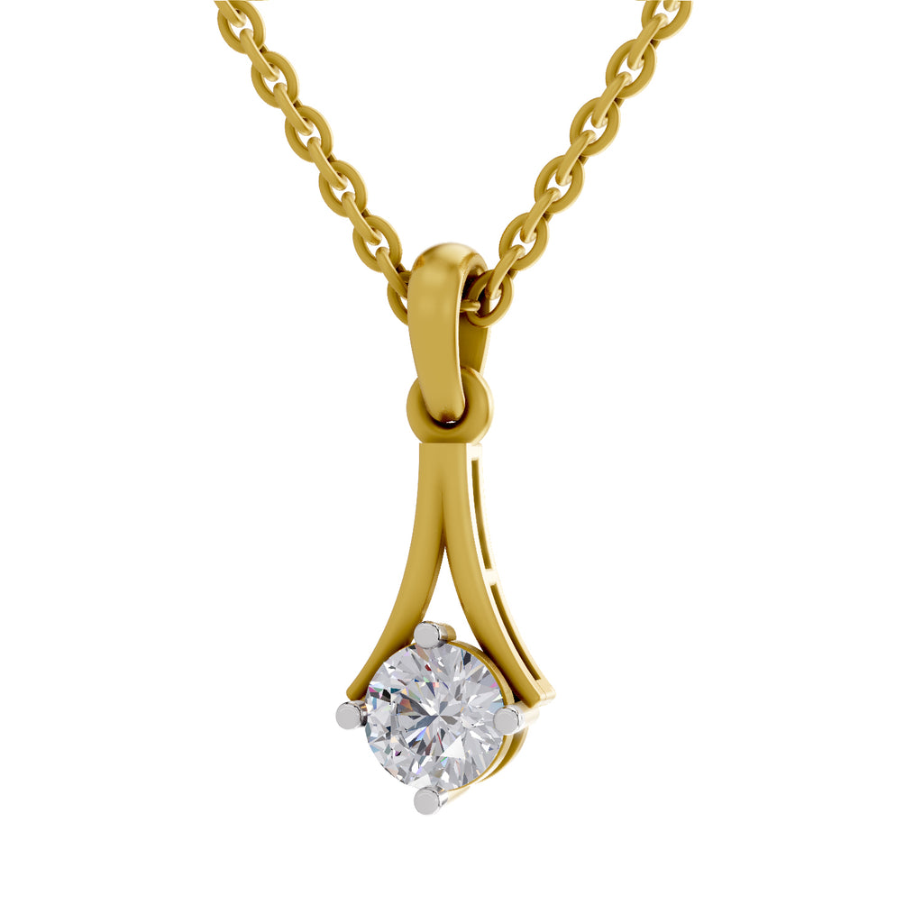 Solitaire 0.75 Ct 14Kt - Rose Gold