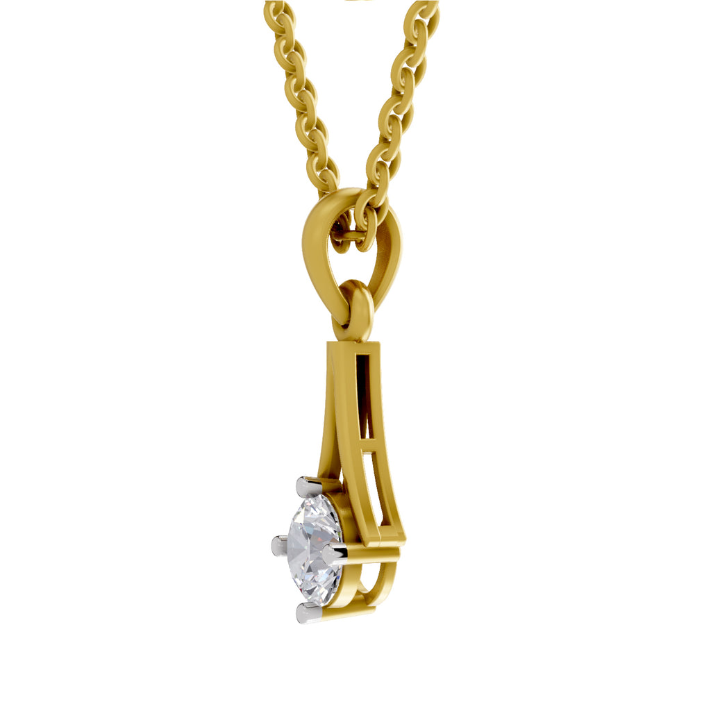 Solitaire 0.75 Ct 14Kt - Rose Gold
