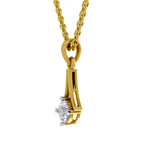 Solitaire 0.75 Ct 14Kt - Rose Gold