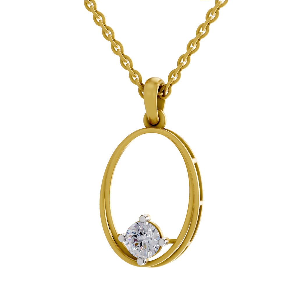 Solitaire 0.60 Ct 14Kt - Rose Gold
