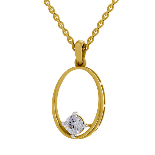 Solitaire 0.60 Ct 14Kt - Rose Gold