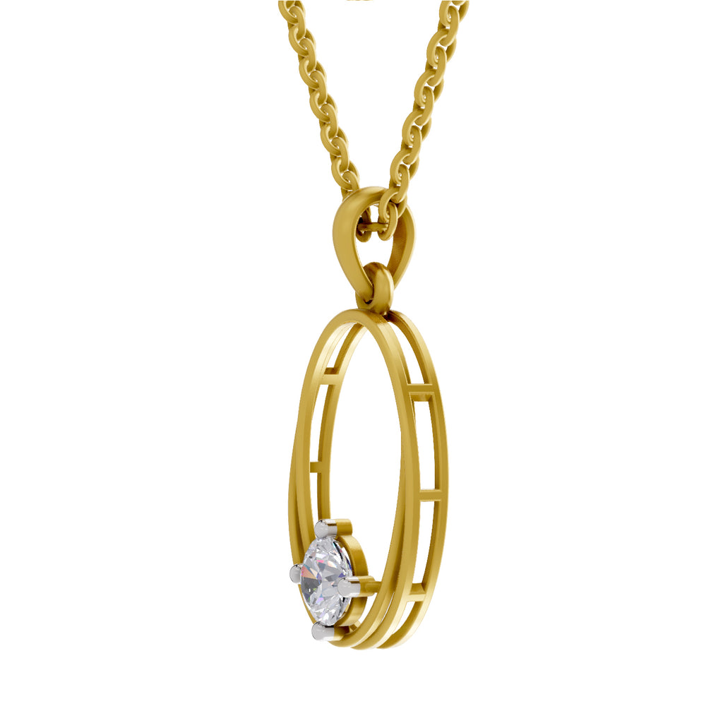 Solitaire 0.60 Ct 14Kt - Rose Gold
