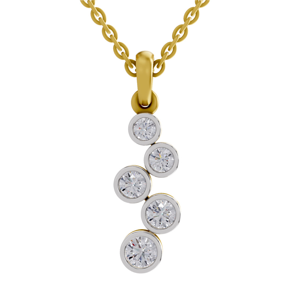 Bubble Drop 0.90 Ct 14Kt - Rose Gold