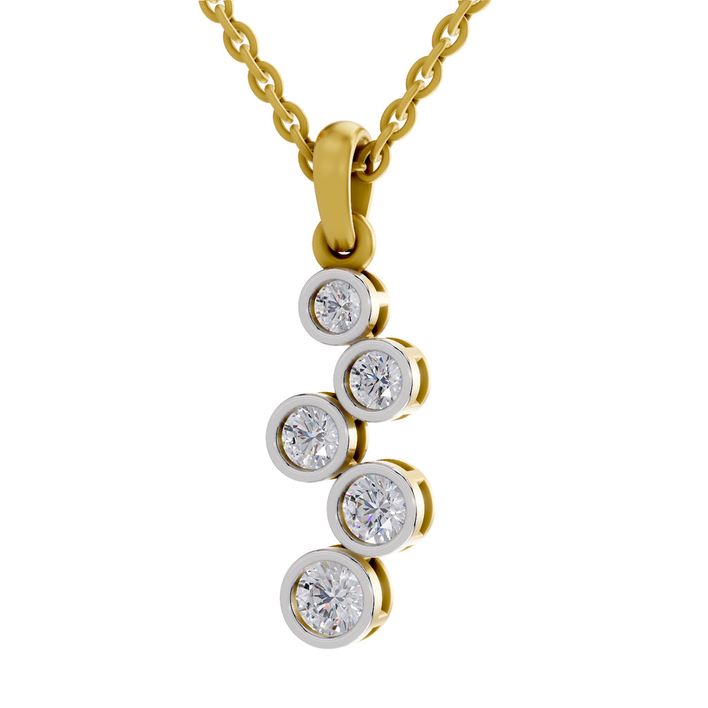 Bubble Drop 0.90 Ct 14Kt - Rose Gold