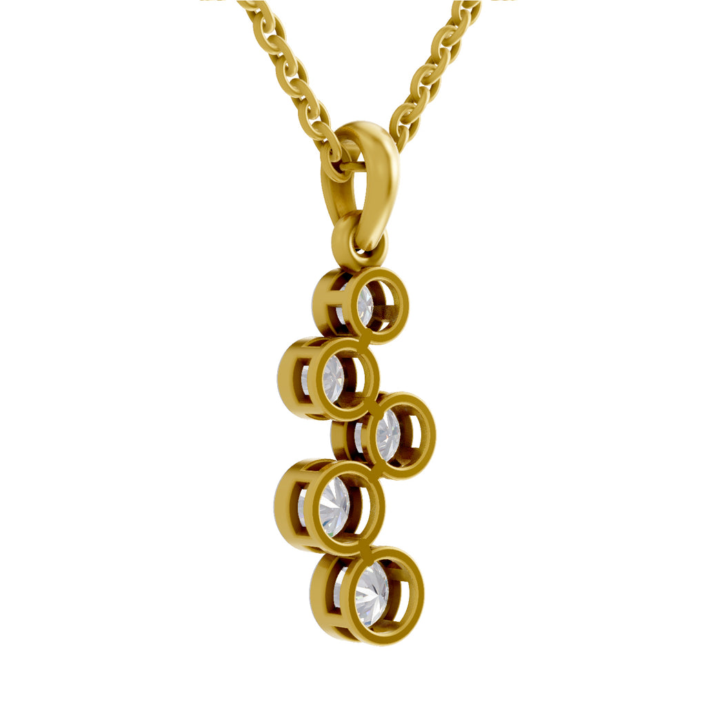 Bubble Drop 0.90 Ct 14Kt - Rose Gold