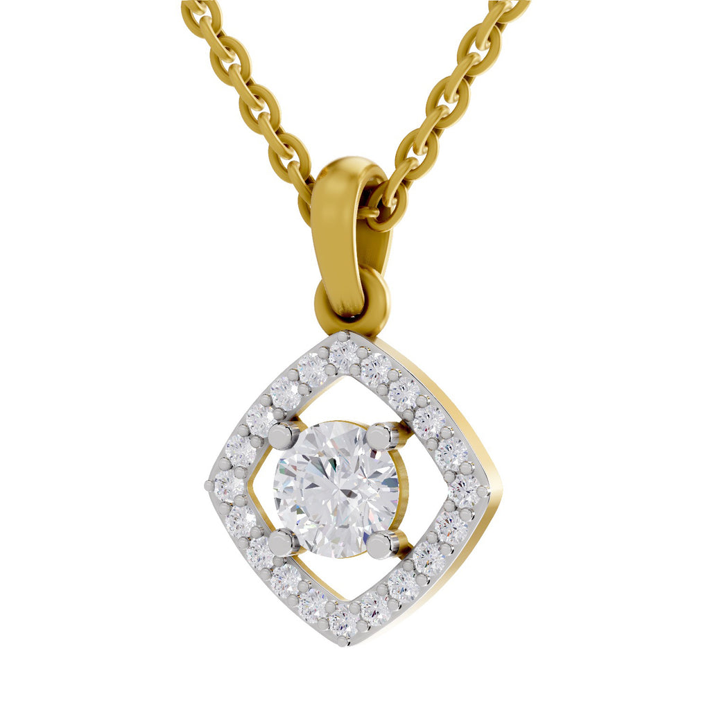 Square 0.75 Ct 14Kt - Rose Gold