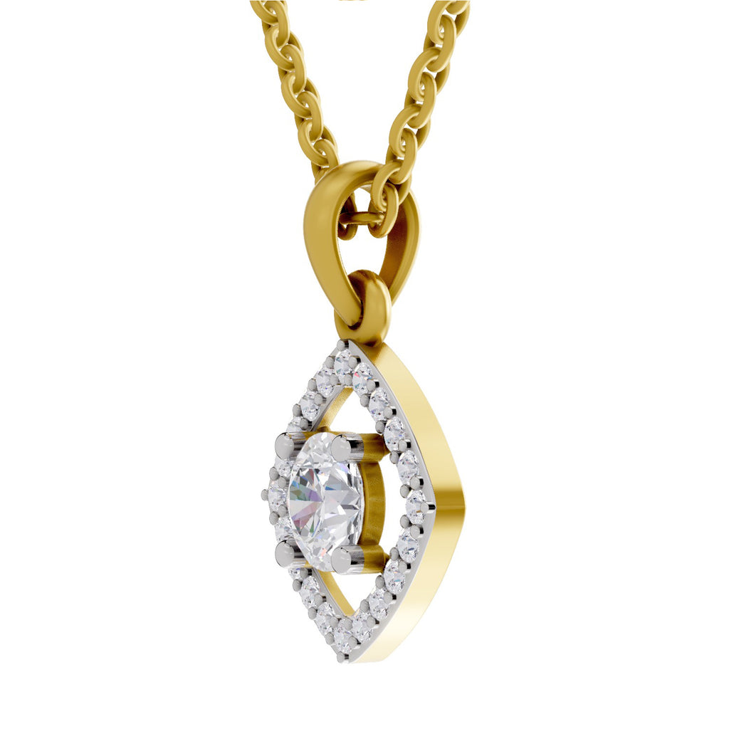 Square 0.75 Ct 14Kt - Rose Gold