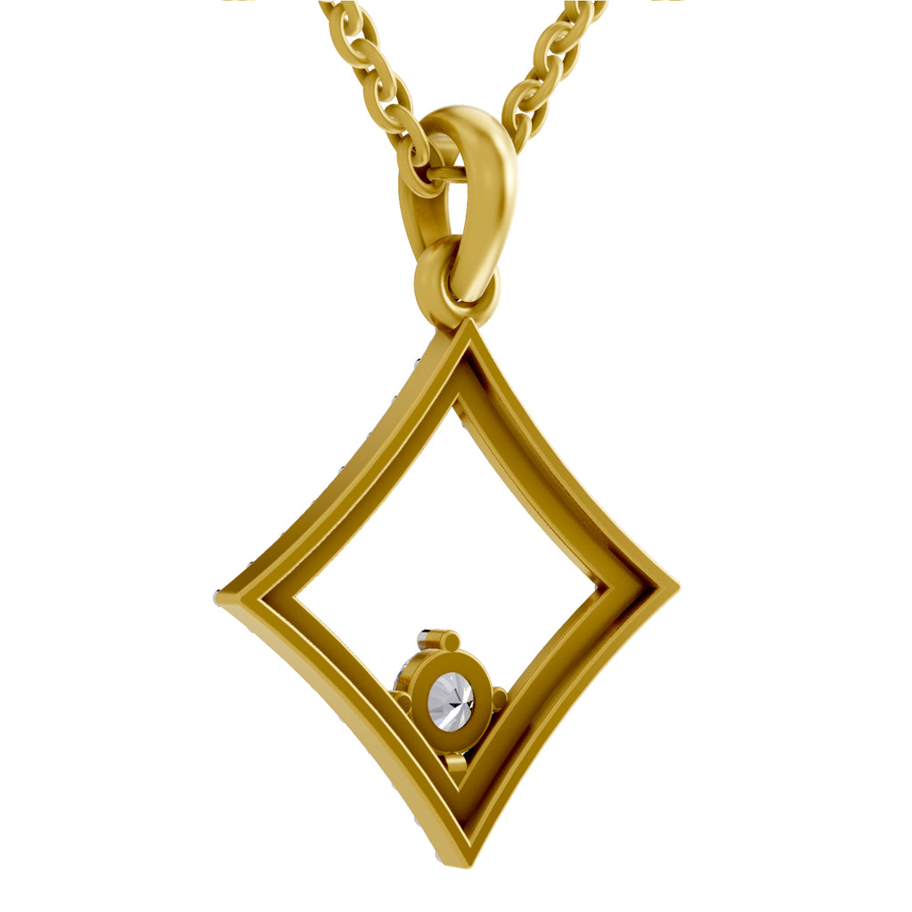 Square 0.60 Ct 14Kt - Rose Gold