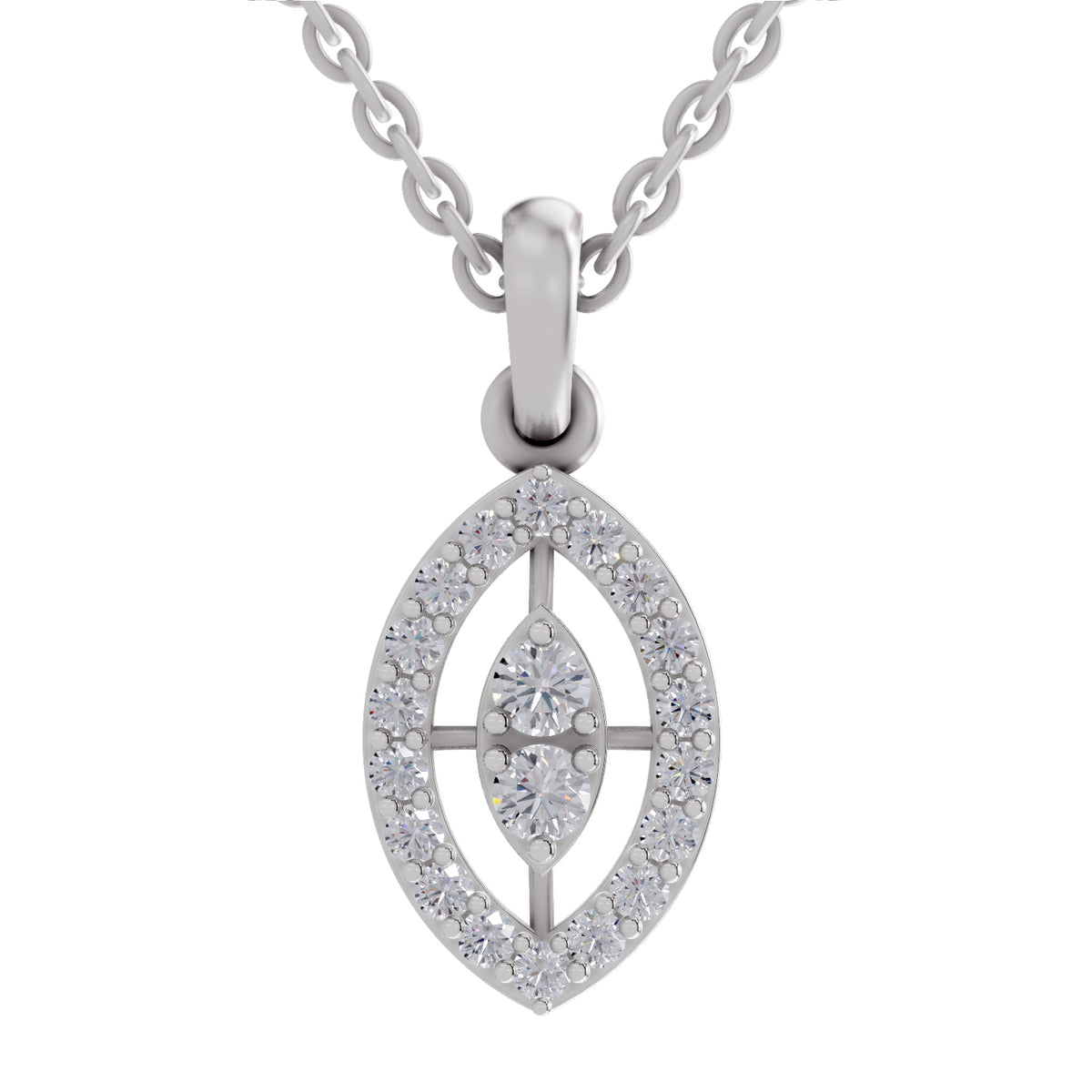 Eternal Marquise Diamond Pendant