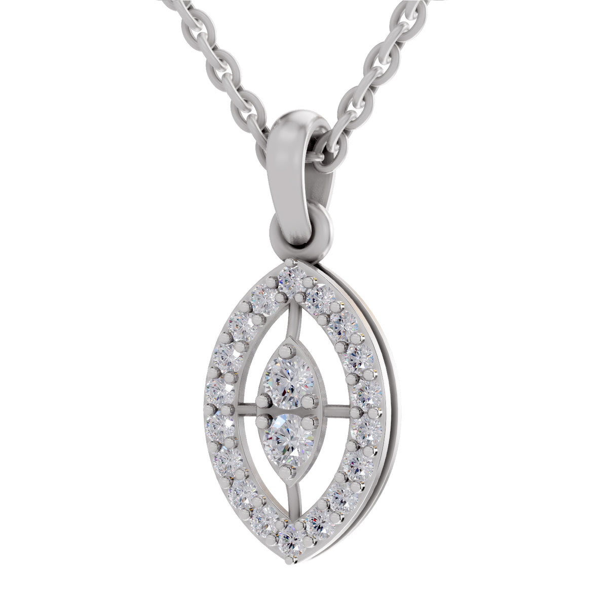 Eternal Marquise Diamond Pendant