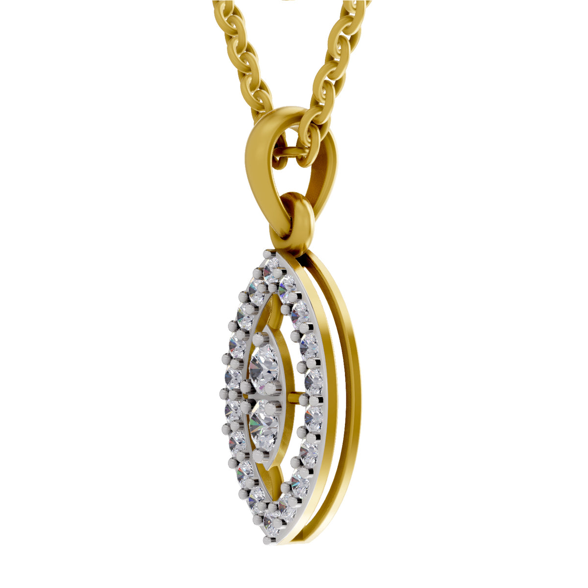 Eternal Marquise Diamond Pendant