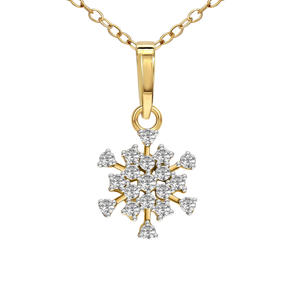 0.7 Ct Pendant 14Kt - Rose Gold