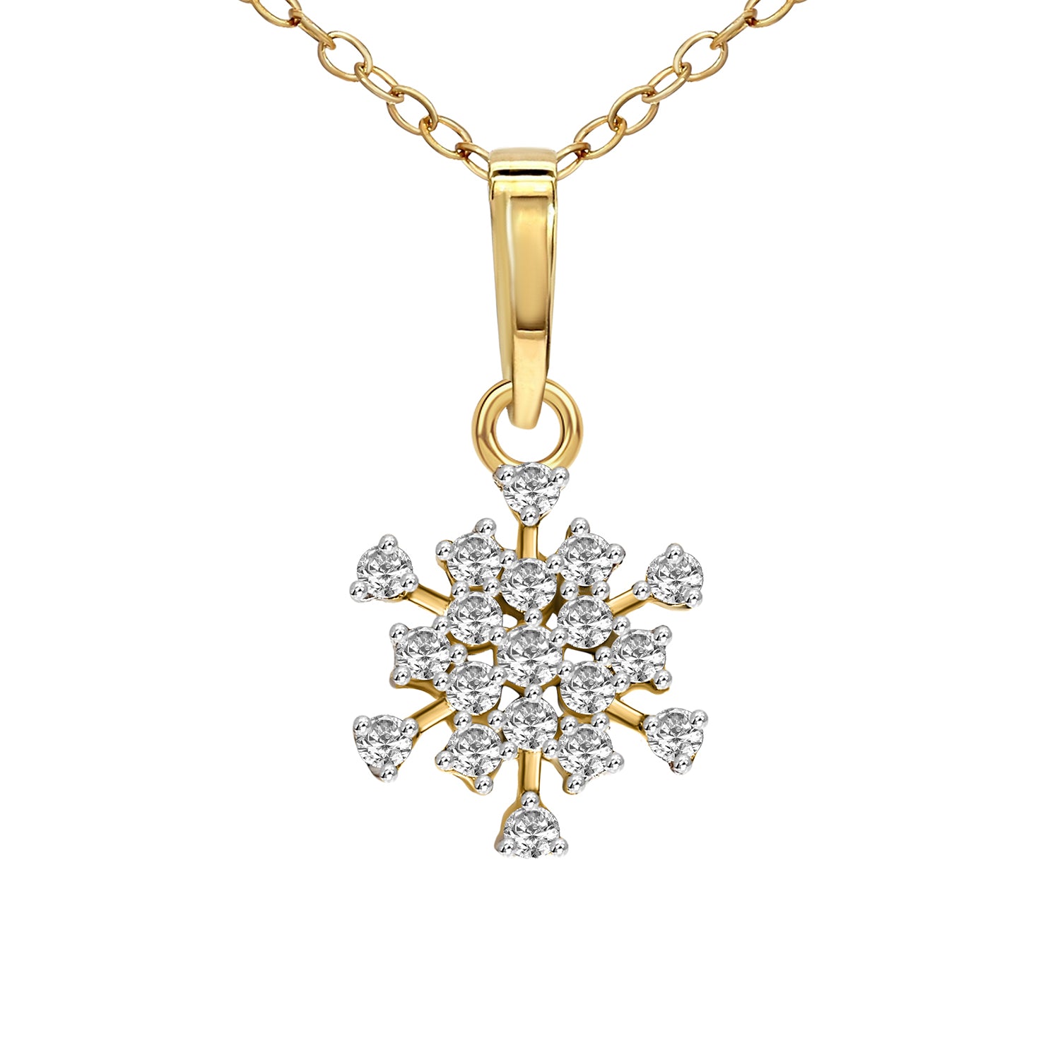 0.7 Ct Pendant 14Kt - Rose Gold