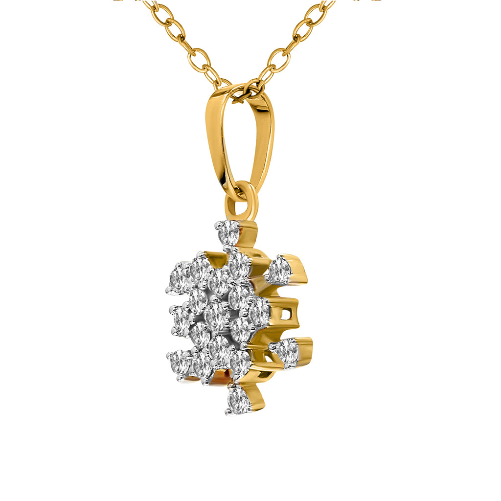 0.7 Ct Pendant 14Kt - Rose Gold